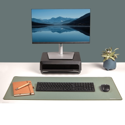 Mousepad birou Fellowes, breyta microban, salvie